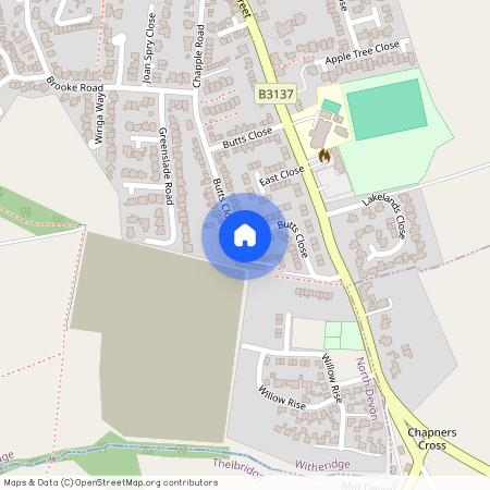 Butts Close, Witheridge, Tiverton, Devon, EX16