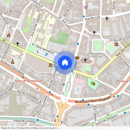 Rue Des Canonniers, 2, 7000, Mons