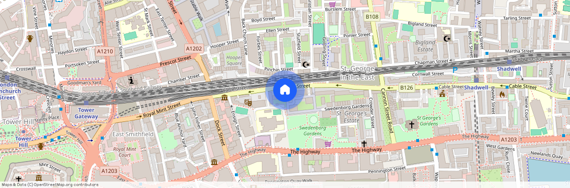 Cable Street, London E1