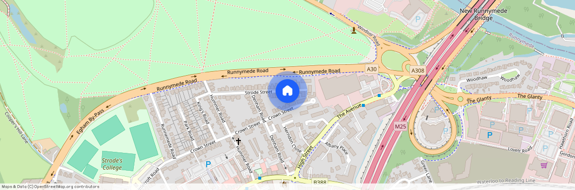 Rose Lodge, Crown Street, Egham, Surrey, TW20