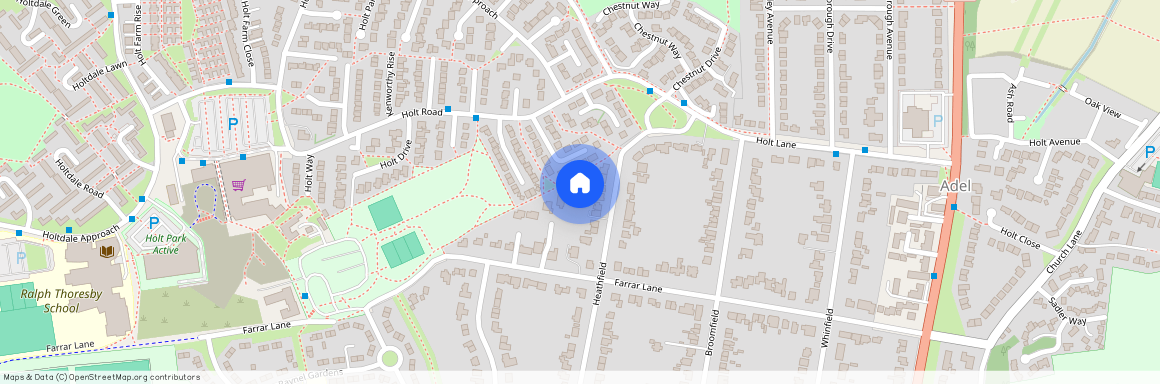 Heathfield Walk, Leeds, West Yorkshire, UK, LS16