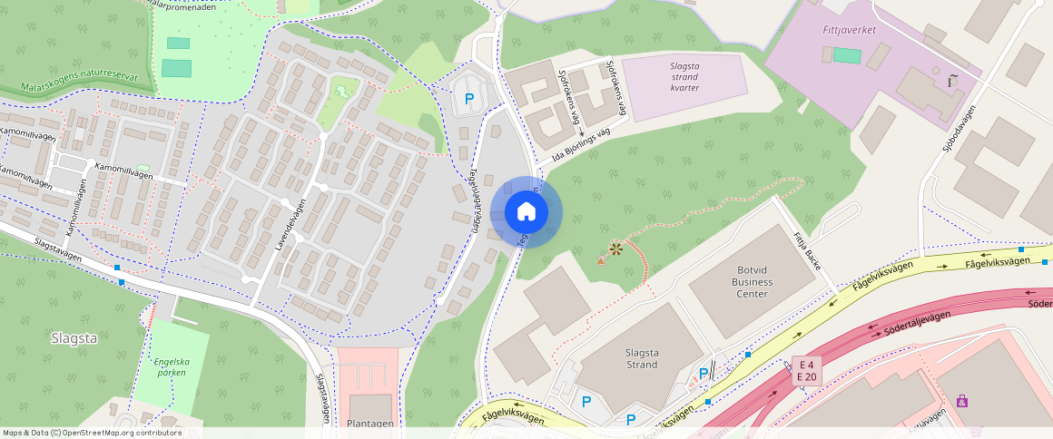 Botkyrka, Sjöfrökens väg, 4, 14554