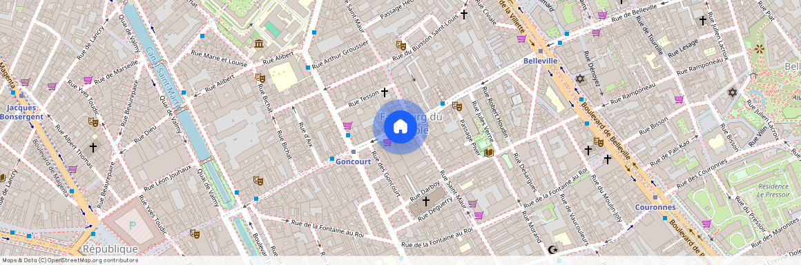 76 Rue du Faubourg du Temple, 75011 Paris, France