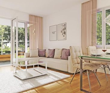 Erstbezug nach Fertigstellung - Wohnen mit Stil und der Natur vor d... - Photo 6