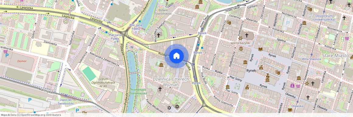ul. Ruska, Stare Miasto, Stare Miasto, Wrocław, dolnośląskie