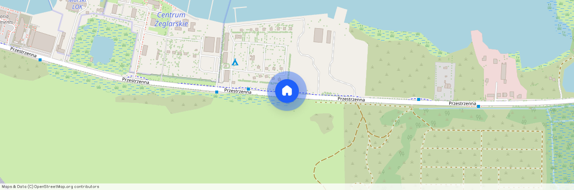 ul. Przestrzenna, Dąbie, Prawobrzeże, Szczecin, zachodniopomorskie