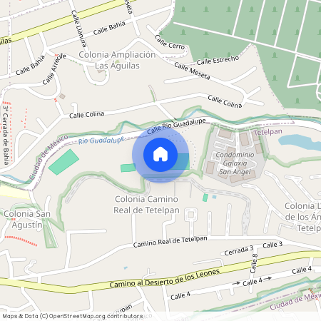 Colonia Camino Real de Tetelpan, Tetelpan, Álvaro Obregón, Ciudad de México, 01700, México