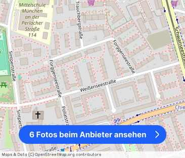 Balkonwohnung im Erdgeschoss mit 2,5 Zimmern in München – Weißensee... - Foto 1