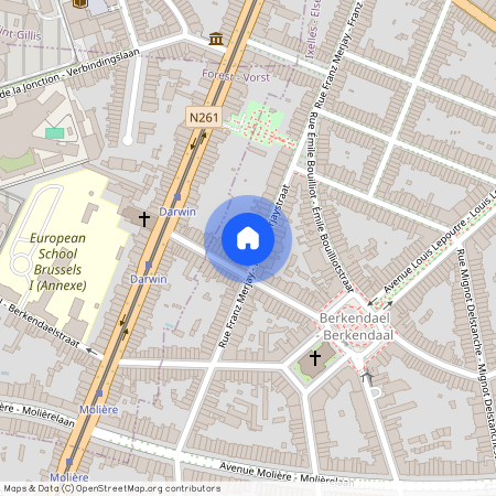 Franz Merjaystraat, 127, 1050, Ixelles