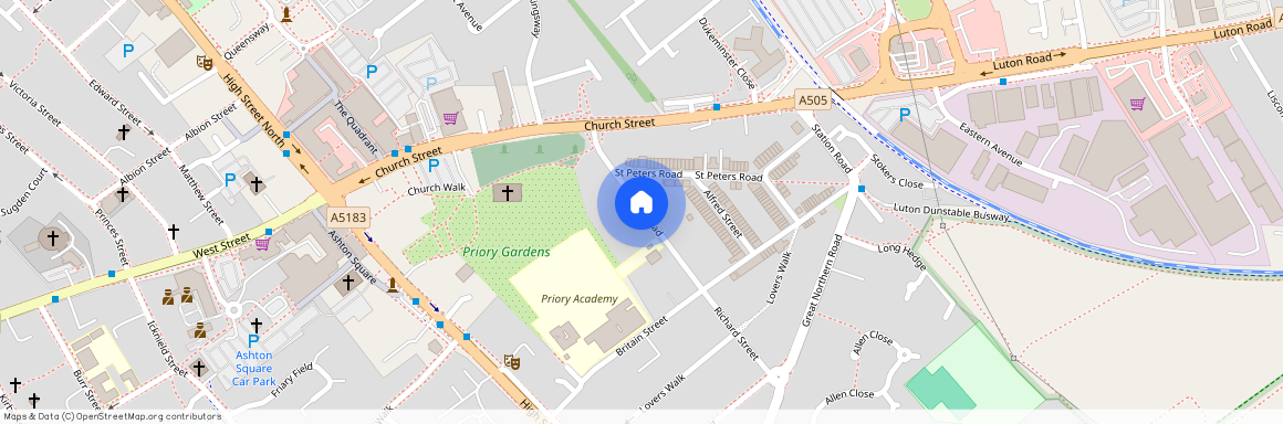 Priory Heights, LU5