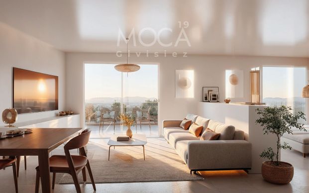 A generous and bright 3-room apartment, designed for your comfort - Photo 1