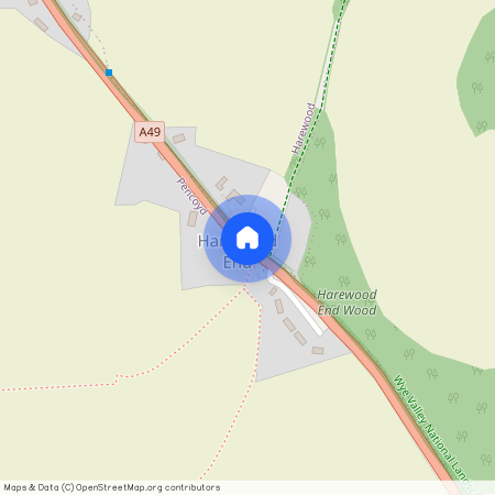 Harewood End, Hereford, Herefordshire, HR2