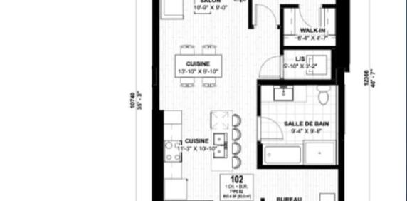 1 CH - 1 SDB - Gatineau - $2,100 /mo - Photo 2