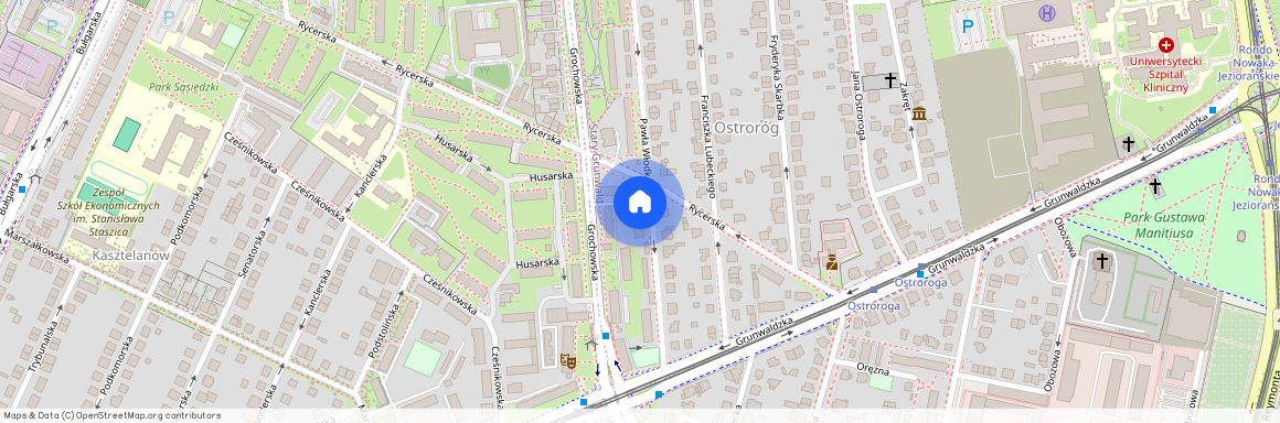 ul. Jana Włodkowica 13, Ostroróg, Grunwald, Poznań, wielkopolskie