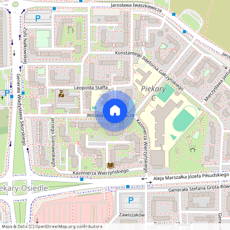 ul. Witolda Gombrowicza, Legnica, dolnośląskie