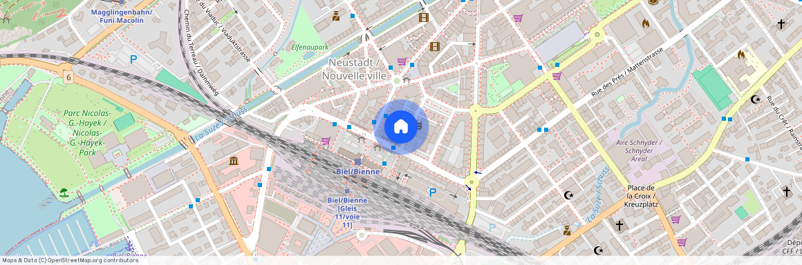 2502, Biel, Rue Thomas-Wyttenbach / Thomas-Wyttenbach-Strasse, 1