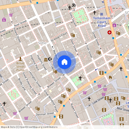 Meard Street, Soho, London W1F