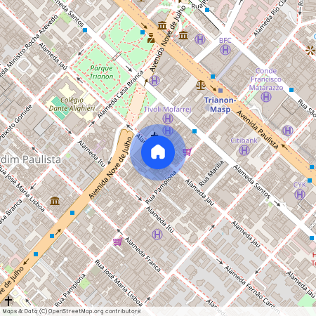 Alameda Jaú, 497 - Jardim Paulista, São Paulo - SP