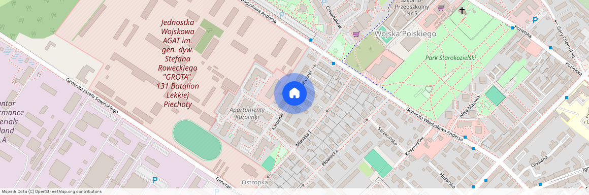 ul. Karolinki, Śródmieście, Gliwice, śląskie