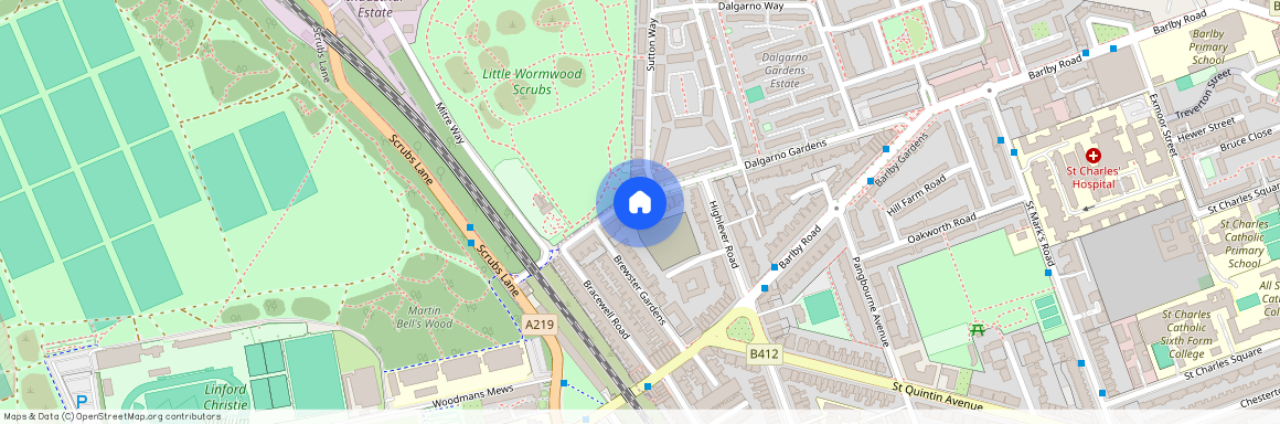Dalgarno Gardens, North Kensington W10