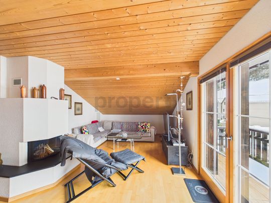 Cozy 3-room attic apartment in Betschwanden also possible as a 2nd apartment - Photo 1