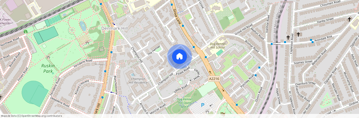 Langford Green, Camberwell, London, SE5