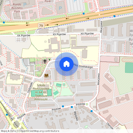 ul. Mirosława Dzielskiego, Rakowice, Prądnik Czerwony, Kraków, małopolskie