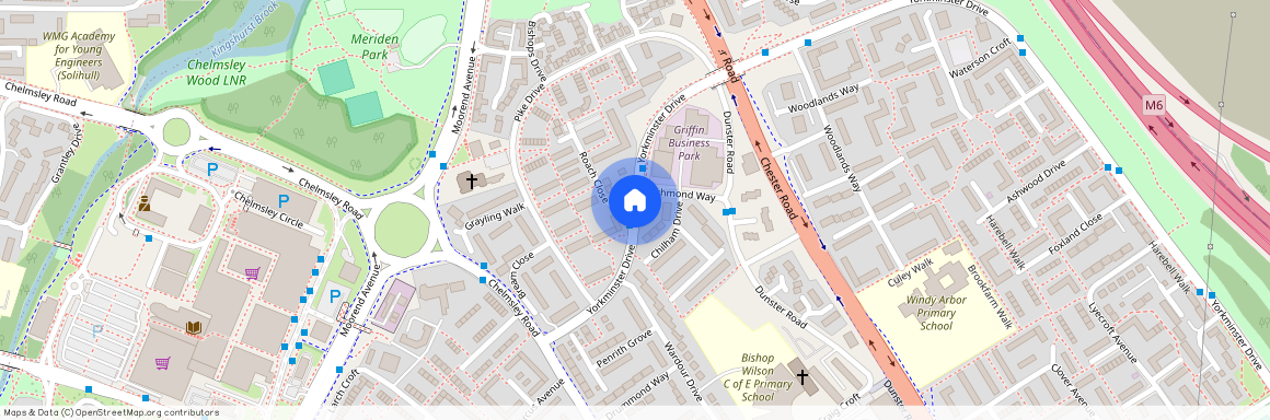 Yorkminster Drive, Chelmsley Wood, Birmingham, B37