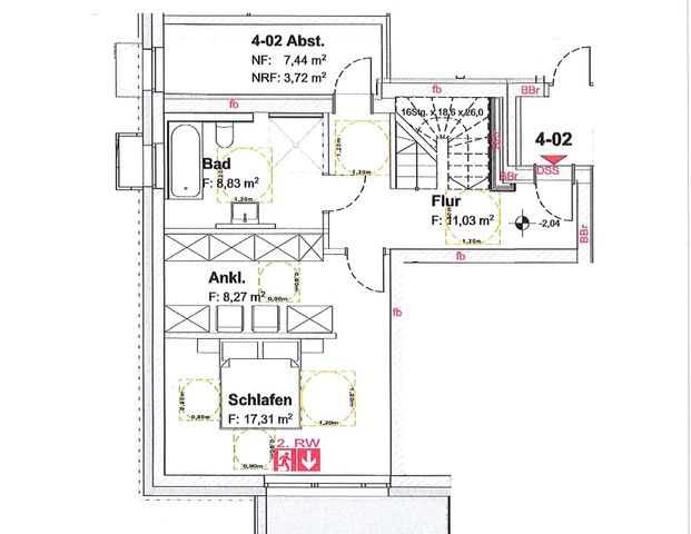 Attraktive Maisonette-Wohnung im Quartier GrüneWald - Photo 1