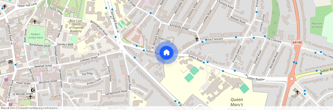 Sutton Road, Walsall, WS1