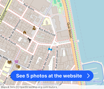 For rent - 4-room apartment with lake view - Geneva - Photo 1