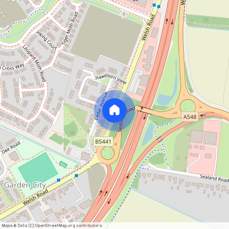 Welsh Road, Garden City, CH5