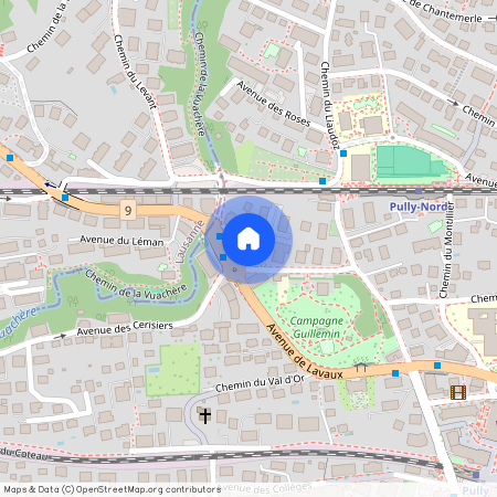 Avenue Guillemin 20, CH-1009, Pully