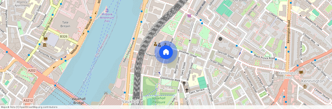 Vauxhall Walk, Vauxhall