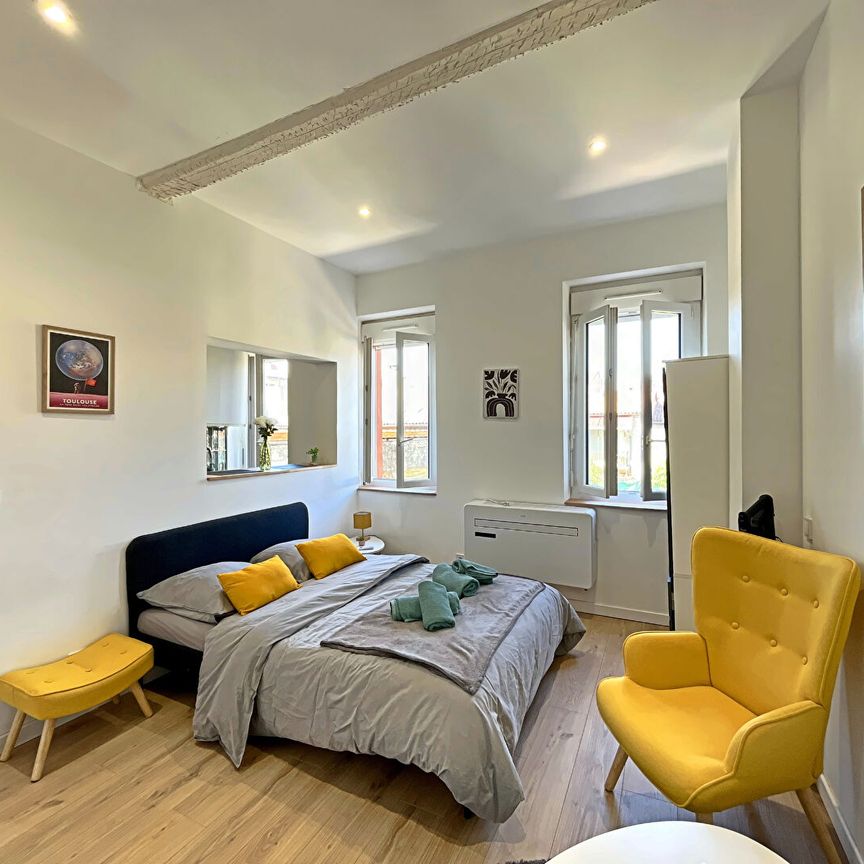 TOULOUSE - SUD GUILHEMERY - studio de 25,58 m² lumineux avec climatiseur, - Photo 1