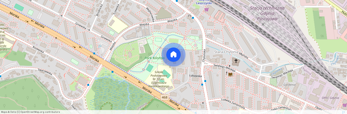 ul. Lubawska, Chylonia, Gdynia, pomorskie