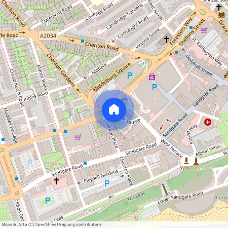 Bouverie Square, Folkestone, CT20