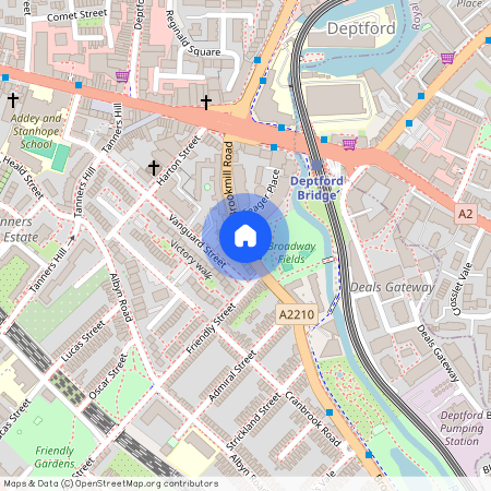 Brookmill Road, London, SE8