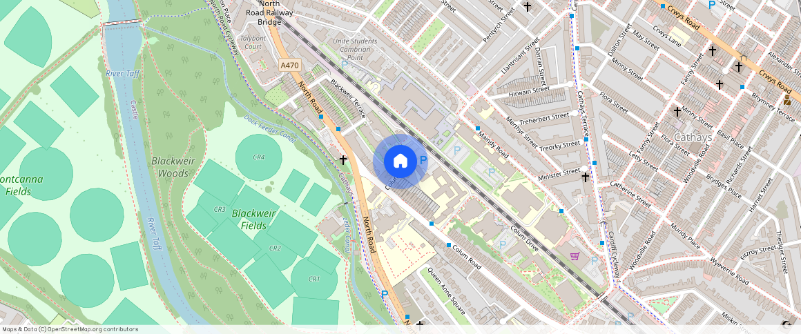 Colum Place, Cathays, Cardiff, CF10 3EP, Cardiff