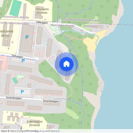 Tallvägen, Sundsvall