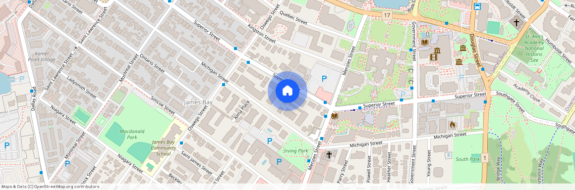 455 Superior St, Victoria, Victoria, Capital, V8V 2G9