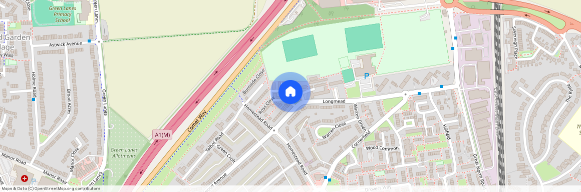 Northfield, Hatfield, AL10