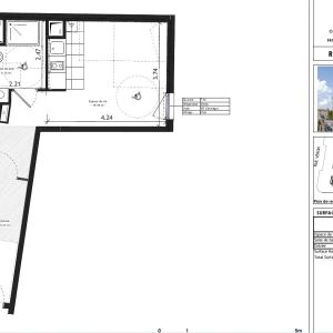 Appartement à louer 1 pièce 30.62m² - Photo 3