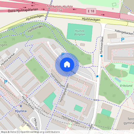 Hidinge Backe, Spånga