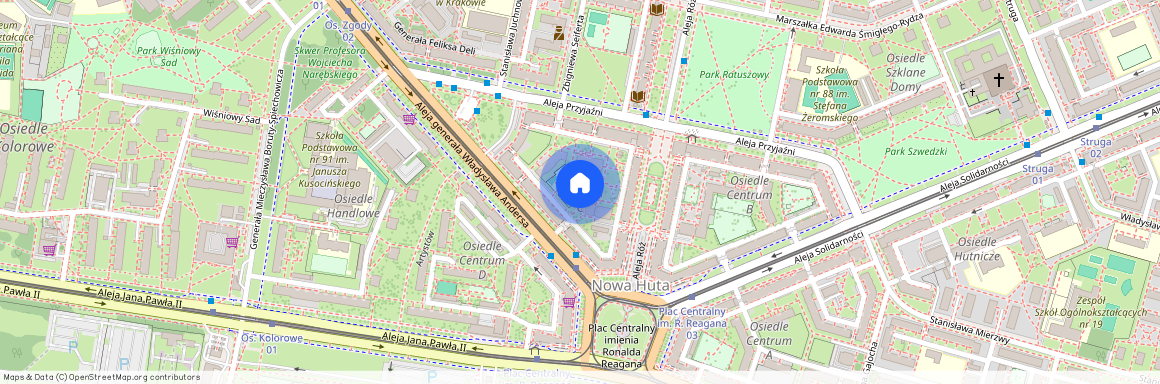 os. Centrum B C, Nowa Huta, Nowa Huta, Kraków, małopolskie