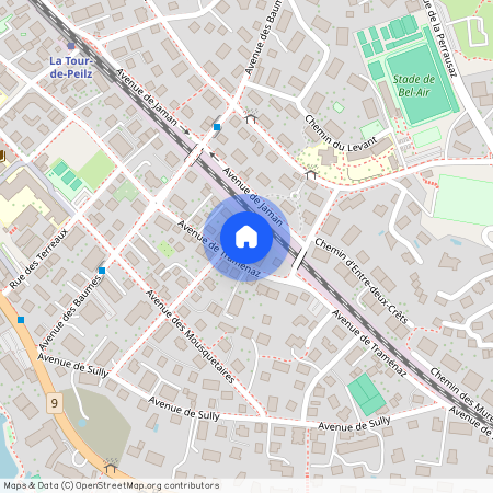 1814, La Tour-de-Peilz, Avenue De Traménaz