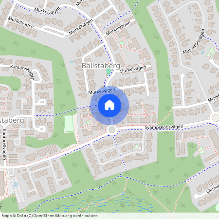 Svampskogsvägen, Vallentuna