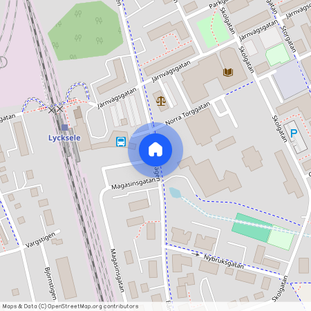 Bångvägen, Lycksele