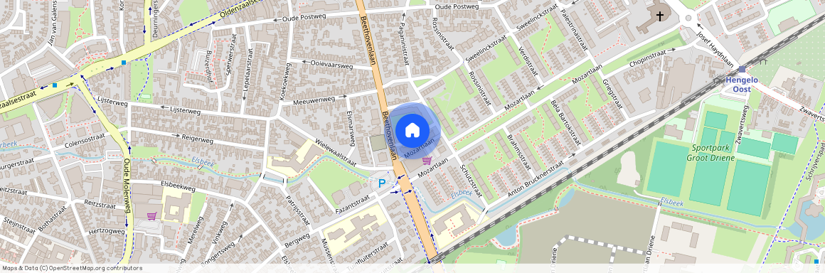 Elsbeek, 7557 BK, Mendelssohnstraat, Hengelo