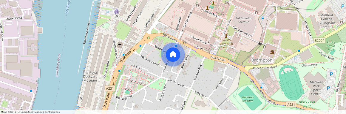 53 High Street, Brompton, ME7 1BQ, United Kingdom, Gillingham